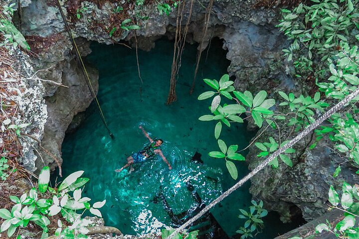 Crystal clear turquoise waters Zanzibar